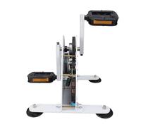 WALFRONT WALFRONT Generador de Pedal, Generador de Energía de Manivela de Acero Al Carbono, de Energía de Emergencia de 100 W con Puertos USB para Acampar y Actividades Al Aire Libre