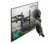 WALI Soporte de Pared para TV para la mayoría de televisores curvos Planos de 32 a 70 Pulgadas, Soporte de Brazo articulado de Movimiento Completo para televisores (FTM-2), Color Negro