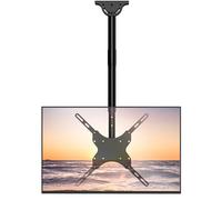 WALI - Soporte de techo ajustable compatible con la mayoría de pantallas LED, LCD, OLED y plasma de 26 a 65 pulgadas, hasta 50 kg, VESA 400 x 400 mm (CM2665), color negro