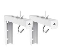 WALI Soporte Universal de Techo para Pantalla de proyector, Soporte en L para Colgar en la Pared, extensión Ajustable de 6 Pulgadas con Kit de Gancho, colocación Pantalla del proyector,