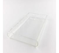 Walieoka - Funda de TPU suave compatible con Sony Walkman NW-A300 Series NW-A306 NW-A307, absorción de golpes, ligera, ultra delgada (transparente)