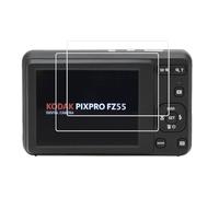 Walieoka - Protector de pantalla compatible con KODAK PIXPRO FZ55, película protectora de vidrio templado de dureza 9H, resistente a los arañazos, antihuellas, transparente, 2 unidades