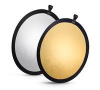 Walimex 17689 - Reflector Plegable de 56 cm (Incluye Bolso de Transporte), Color Dorado y Plateado