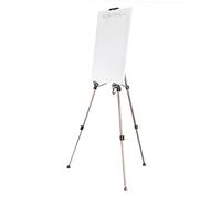 Walimex 18427 - Caballete de aluminio para pintar (150 cm), color dorado y negro