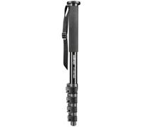 Walimex FT-1502 - Monopié Profesional de Aluminio con Correa para la muñeca, Negro