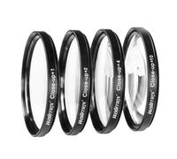 Walimex - Juego de lentes para primeros planos especial para macrofotografía (62 mm, +1/+2/+4/+10 dioptrías)