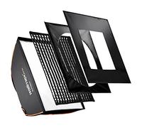 Walimex Pro 19222 Plus Orange Line - Ventana difusora de luz para monturas Aurora/Bowens (60 x 90 cm)
