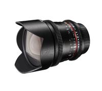 walimex pro 20181 - Objetivo para videocámara Canon (Apertura f/3.1-22), Negro