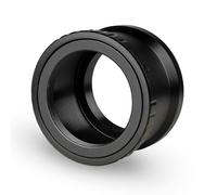 Walimex pro Adaptador T2 para Sony E-Mount - Anillo adaptador de enfoque manual, fácil manejo, anillo de conexión de lente compatible con Sony NEX-3 NEX-3C NEX-3N NEX-5 NEX-5C Alpha A7 A7R IV A7R V etc.