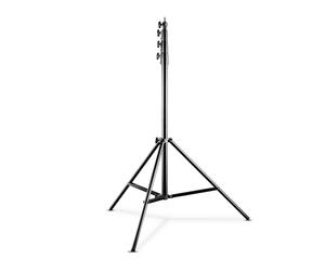 Walimex pro AIR 380 Soporte de luz - Trípode con suspensión de aire, altura máxima 380 cm, capacidad de carga 15 kg, alto y estable, aluminio, para estudio de fotografía o exterior con bolsa