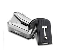 Walimex pro Cinturón de cadera para cámara con V-Dock Argus - Correa con funda para fotografía y fotografía al aire libre - Soporte para cámara V Clip con cinturón abdominal