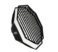 Walimex pro Essential Softbox Octagon 120 cm, Giratorio 360°, fácil Montaje, Incluye Rejilla, Adaptador Bowens y Bolsa de Transporte, Ideal para Retratos y Fotos de Belleza