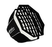 Walimex pro Essential Softbox Octagon 60 cm, Giratorio 360°, fácil Montaje, Incluye Rejilla, Adaptador Bowens y Bolsa de Transporte, Ideal para Retratos y Fotos de Belleza