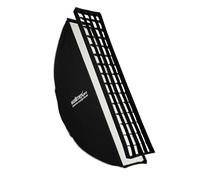 Walimex pro Essential Striplight Softbox 30 x 120 cm, Giratorio 360°, fácil Montaje, Incluye Rejilla, Adaptador Bowens y Bolsa de Transporte, Ideal para fotografía de Productos y Personas