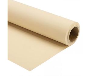 Walimex pro Fondo fotográfico de cartón 2,60 x 10 m Beige Claro, telón de Fondo para Estudio de fotografía, Robusto 150 g/m², antirreflectante, Resistente, Ideal para fotografiar Productos