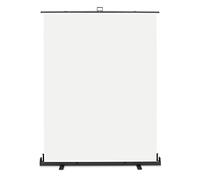 Walimex pro Fondo fotográfico Enrollable Blanco 165 x 220 cm telón con Caja de Transporte Sistema Panel para Estudio fotográfico, Lienzo sin Arrugas Ideal para Recortes y fotografía High-Key