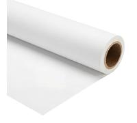 Walimex pro Fondo Papel Blanco 2,60 x 10 m, Mate sin Reflejos para Estudio | Papel resistente en núcleo estable, se desenrolla sin pliegues, se puede cortar y reciclar para foto y vídeo