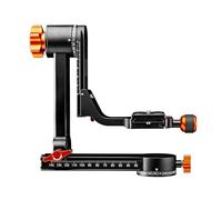 Walimex pro Gimbal Head A20 - Cabezal de trípode (panorámico de 360 Grados, con Placa de liberación rápida Arca, soporta hasta 20 kg, con Bolsa, para Objetivos DSLR DSLM)