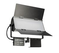 Walimex pro LED Sirius 160 Bi Color juego de 2 con trípode + control remoto - 2x 65W Bi Color luz de superficie, luz de estudio, 6000 lumen, 5600K, regulable, con control remoto, para foto + video