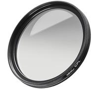 Walimex Pro MC - Filtro polarizado Fino de 62 mm (Cristal endurecido y Templado Varias Veces), Negro