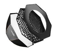 Walimex pro Octagon Softbox PLUS Orange Line 150 - Accesorio para cámara (2.8 kg, 600 mm, 1500 mm, Negro, Oro, Plata, Color blanco)