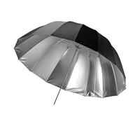 Walimex pro Parasol Reflectante parabólico Negro/Plateado Ø 129 cm para iluminación de Alto Contraste