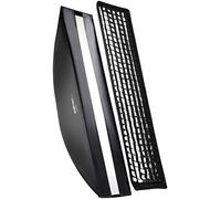 Walimex Pro Softbox Plus Orange Line 40X180 - Accesorio para Camara 2.43 Kg, 475 Mm, 400 Mm, Negro, Blanco