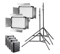 walimex pro Versalight 500 Daylight - Juego de 2 Luces led (2 Unidades)