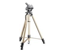 Walimex pro WT-3530 Basic trípode 146 cm Color Bronce, trípode fotográfico Regulable de 56-146 cm, con Nivel de Burbuja, Cabezal 3D y Placa de liberación rápida de 65 mm