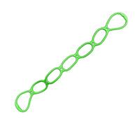 Walk at Home Bandas de resistencia ajustables de 7 anillos para entrenar en casa, entrenamiento, caminar, ejercicio, programa de fitness, bandas elásticas para recuperación, color verde