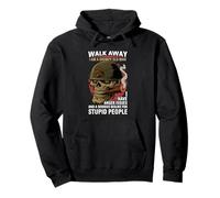 Walk Away Soy un Viejo gruñón Problemas de ira Funny Boomer Sudadera con Capucha