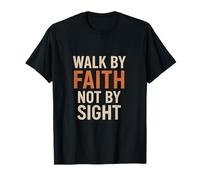 Walk by Faith Not by Sight | Cita audaz inspiradora Camiseta