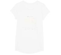 Walk by Faith Not by Sight - Cita Cristiana inspiradora Camiseta, Niñas, Blanco, XS