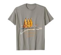 Walk for Peace Monks with Aloka Dog Design Camiseta