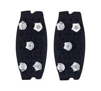 Walk Ice & Snow Grips para botas de senderismo, mangos de hielo, 2 piezas antideslizantes para equipos de senderismo, pinchos de escalada y asas de tracción para caminar y montañismo