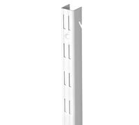 Walk In Guía para la pared (Largo: 119,5 cm, Acero, Blanco)