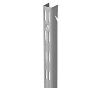 Walk In Guía para la pared (Largo: 119,5 cm, Acero, Gris)
