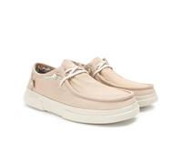 WALK IN PITAS | Dafne | Mocasines de Mujer | Náuticos Casual | Zapatillas de Verano | Zapatos de Mujer Casuales y Cómodos | Calzado de Pitas | Beige 38