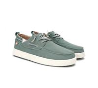 WALK IN PITAS Mocasines de hombre MAUI náuticos casuales sin cordones cómodos Verde 43