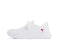 WALK IN PITAS | Sara | Zapatillas de Mujer Casual Tipo Sneaker | Deportivas de Mujer para el Verano sin Cordones | Zapatos y Bambas de PITAS | Blanco 39