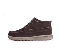 WALK IN PITAS | TIMOR SUEDE | Botas Casual de Hombre | Botín Serraje | Bota Urbana de Caña Baja | Calzado Cómodo de Chico | Zapatillas Casual Invierno | Zapatos PITAS | Marrón 41