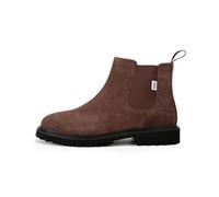 WALK IN PITAS | TOM | Botas Chelsea de Hombre | Botín de Serraje de Hombre | Bota Urbana | Calzado Cómodo de Chico | Zapatillas Casual Invierno Hombre | Zapatos PITAS Hombre | Marrón 41