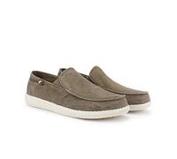 WALK IN PITAS | WP150 Slip ON Washed | Mocasines de Hombre | Náuticos Casual | Zapatillas de Verano | Zapatos de Hombre Casuales y Cómodos | Zapatos de PITAS para Hombre | Taupe 40