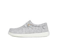 WALK IN PITAS | WP150 WALLABI Linen | Mocasines de Hombre | Náuticos Casual | Zapatillas de Verano | Zapatos de Hombre Casuales y Cómodos | Zapatos PITAS Hombre | Gris 43