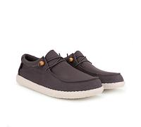 WALK IN PITAS | WP150 WALLABI Washed | Mocasines de Hombre | Náuticos Casual | Zapatillas de Tela | Zapatos sin Cordones | Deportivas Casuales | Calzado de Walkinpitas | Gris Oscuro 43