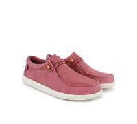 WALK IN PITAS | WP150 WALLABI Washed | Mocasines de Hombre | Náuticos Casual | Zapatillas de Verano | Zapatos Casuales | Zapatos Walkinpitas | Rojo Fresa 41