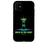 Walk in The Light - 1 John 1:7 Christian Faith Bible Verse Carcasa para iPhone 11