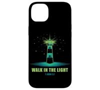 Walk in The Light - 1 John 1:7 Christian Faith Bible Verse Carcasa para iPhone 14 Plus