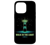 Walk in The Light - 1 John 1:7 Christian Faith Bible Verse Carcasa para iPhone 14 Pro Max