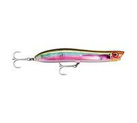 Rapala - Señuelo de Pesca MaxRap Walk'n Roll - Material de Pesca con Cuerpo Resistente - Señuelo Pesca Marina - Profundidad de Nado de Superficie - 13cm/29g - Hecho en Estonia - Ghost Sandeel